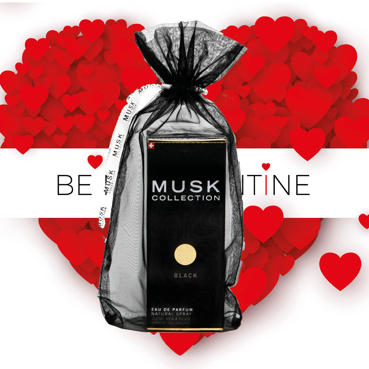 Black Musk Tüll Be My Valentine